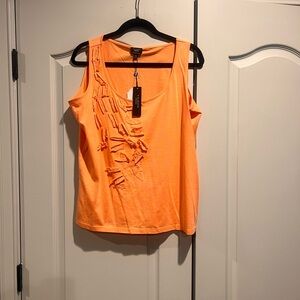 Talbots Vibrant Orange Tank Top